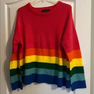 Colorful Striped Sweater XXL super soft